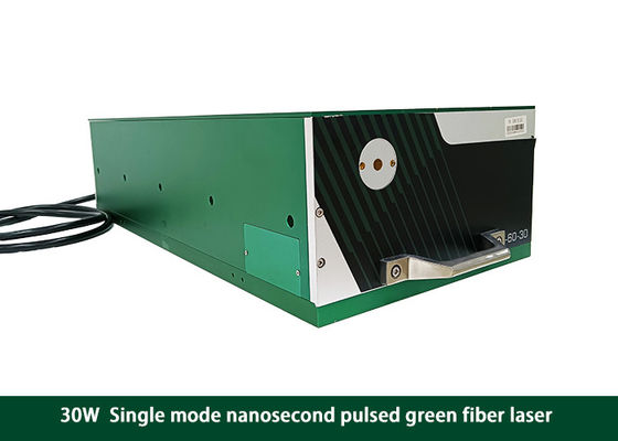 Nanosecond Pulsed 30w Fiber Laser Marking Machine  Green Fiber Laser