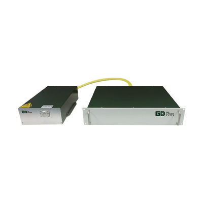 40W 70W Triple Pulse Nanosegundo Laser Verde 532nm Fibra Laser Fonte para processamento fotovoltaico